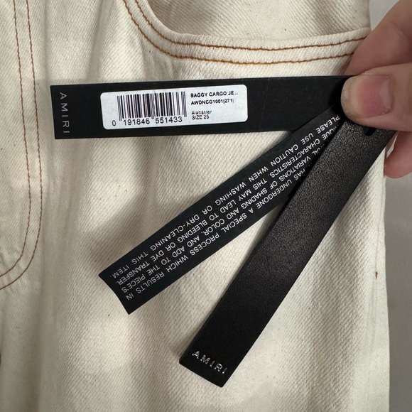 NWT Amiri Baggy Cargo Pants - Picture 6 of 8